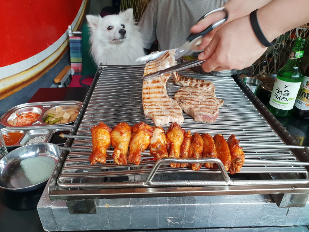 신논현역 애견동반식당 난장캠프